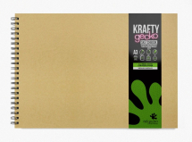 KRAFTY A3 LANDSCAPE GECKO SKETCHBOOK  GEC305