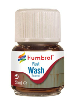 HUMBROL RUST ENAMEL WASH 28ml AV0210