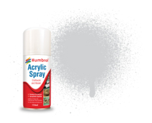 HUMBROL 11 SILVER 150ML ACRYLIC SPRAY
