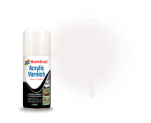 HUMBROL 49 MATT VARNISH 150ml ACRYLIC SPRAY AD6049