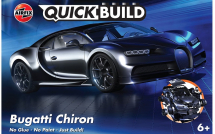 QUICKBUILD BUGATTI CHIRON BLACK J6025