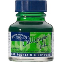 WN LEAF GREEN CALLIGRAPHY INK 30ml 1111341