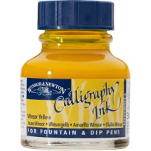 WN WINSOR YELLOW CALLIGRAPHY INK 30ml