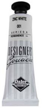DR DESIGNERS GOUACHE 15ml - ZINC WHITE 136005001