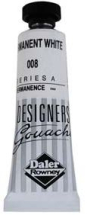 DR DESIGNERS GOUACHE 15ml - PERMANENT WHITE 136005008