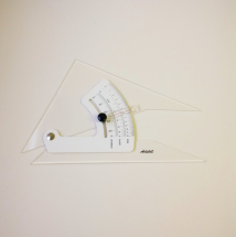 ADJUSTABLE SET SQUARE - 10inch 25cm