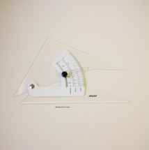 ADJUSTABLE SET SQUARE - 12inch 30cm