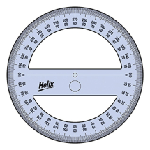 PROTRACTOR 15cm/360°
