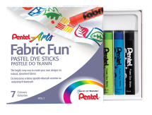 PENTEL FABRICFUN PASTEL DYE STICKS 7'S