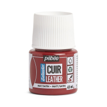PEBEO SETACOLOR LEATHER 45ML DEEP RED 295606
