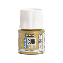 PEBEO SETACOLOR LEATHER 45ML METAL GOLD 295633