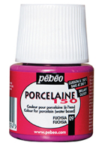 PEBEO PORCELAINE 150 45ml - FUCHSIA 024009