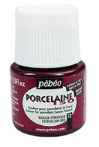 PEBEO PORCELAINE 150 45ml - ETRUSCAN RED 024012