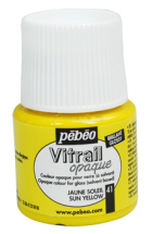 PEBEO VITRAIL 45ml SUN YELLOW OPALE 050041