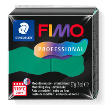 FIMO PROFESSIONAL TRUE GREEN 57g BLOCK 8040-500