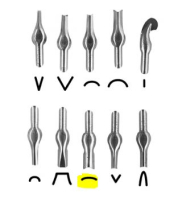 LINO CUTTERS - SIZE 8 L12/8 BOX OF 12 PRICED SINGLY