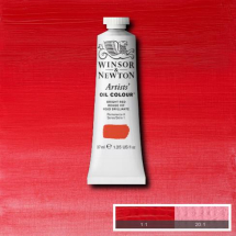WN ARTIST OIL COLOUR 37ml -BRIGHT RED 1214042