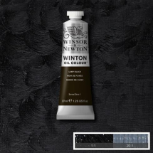 WN WINTON 37ml LAMP BLACK 1414337