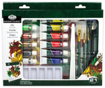 R&L OIL PAINTING BOX SET 21 PC RD846L