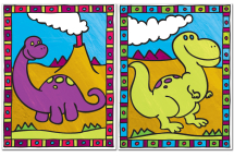 R&L MY FIRST - 2 PK - DINOSAURS & VOLCANO MFP204