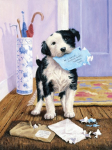 R&L THE MAIL MENACE SMALL JUNIOR PAINT BY NUMBERS PJS44