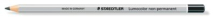 BLACK NON-PERMANENT OMNICHROM PENCIL 108-9 (CHINAGRAPH TYPE)