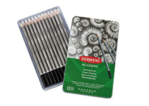 ACADEMY SKETCHING PENCILS 12 TIN (6B->5H) 2301946