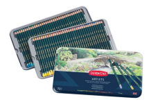 DERWENT ARTIST PENCILS TIN OF 72 32097