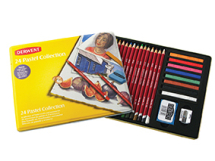 DERWENT PASTEL COLLECTION TIN OF 24 0700301