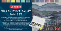 DERWENT GRAPHITINT 12 PAN SET 2305790