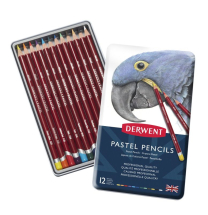 DERWENT PASTEL PENCILS TIN 12 RRP £29.45 - OFFER RRP £22.09
