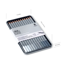 WN STUDIO COLLECTION MEDIUM GRAPHITE TIN 12 490008