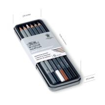 WN STUDIO COLLECTION SKETCH PENCILS TIN 6 490011