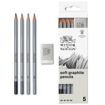 WN STUDIO COLLECTION 4 SOFT GRAPHITE WITH ERASER 0490004