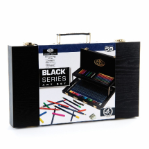 R&L WOODEN BOX ART SET DRAWING RSET-ART4203