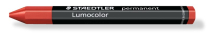 STAEDTLER LUMOCOLOR PERMANENT OMNIGRAPH CRAYON RED 236-2