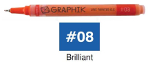 GRAPHIK LINE PAINTER 08 BRILLIANT 2302217 by DERWENT