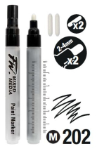 2-4mm ROUND NIBS 160320202 FW MARKER 2 X SET DALER ROWNEY