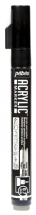 PEBEO ACRYLIC MARKER 0.7 TIP BLACK 201336