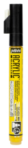 PEBEO ACRYLIC MARKER CHISEL TIP 4mm DARK YELLOW 201603