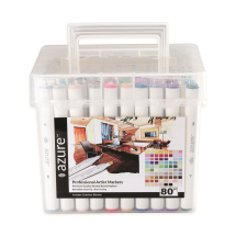 R&L AZURE MARKER 80PC RM-BAS80