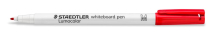 STAEDTLER LUMOCOLOR SLIM WHITEBOARD PEN RED 301-2
