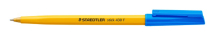 STAEDTLER 430 STICK BALLPOINT PEN FINE BLUE 430 F-3