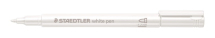 STAEDTLER METALLIC PEN WHITE 8323-0