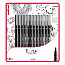 UNI PIN 12PC PLASTIC FREE PACK EXPERT SELECTION 238212803