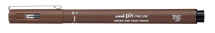 UNI PIN SEPIA 0.1 FINE LINE 200(S) 4902778230770