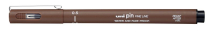 UNI PIN SEPIA 0.5 FINE LINE 200(S) 4902778230800