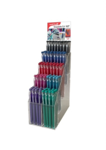 UF-222-07 ERASABLE GEL PEN 120PC DISPLAY