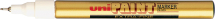 PX-203 EXTRA FINE GOLD PAINT MARKER UNI 4902778918234