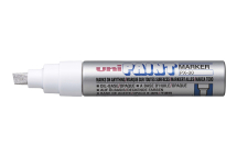 UNI PX-30 CHISEL TIP SILVER PAINT MARKER 151241000